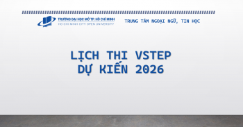 LỊCH THI VSTEP NĂM 2026